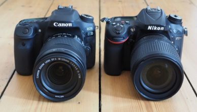Nikon D7200 vs Canon 80D